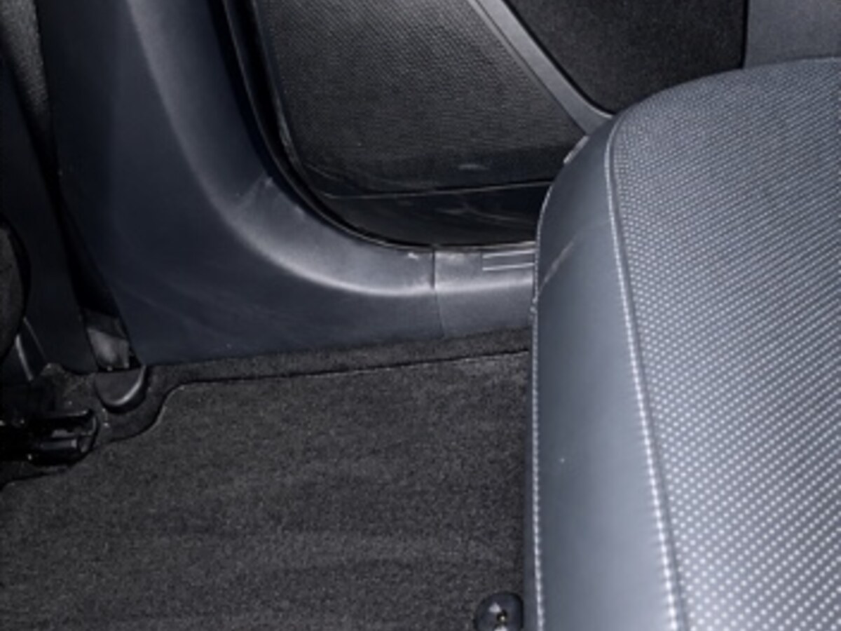 Clean vehicle carpet after biological spill removal